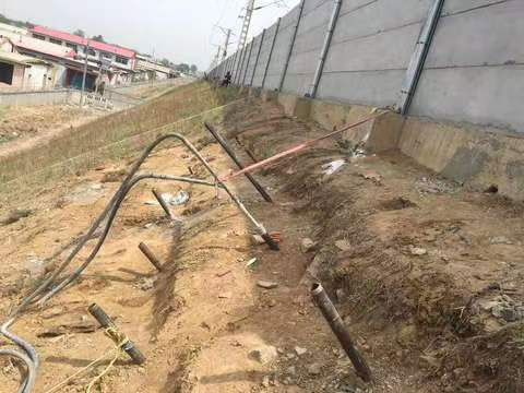 中江基础下沉注浆加固