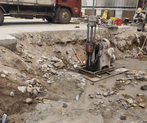 中江公路下沉压浆